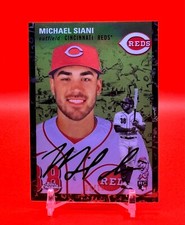 2023 Topps Chrome Platinum Anniversary Michael Siani  Black Toil 03/10 Card#116