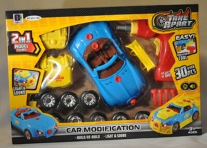 take apart car modification