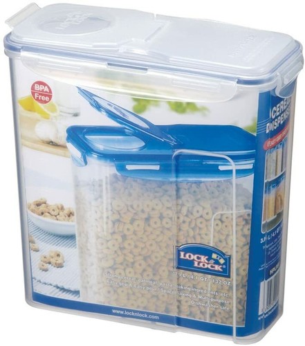 Lock and & Lock Cereal Dispenser 3.9L Food Container HPL951 - Picture 1 of 3