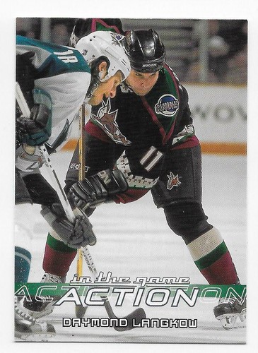 03/04 ITG ACTION BASE Hockey (#301-600, #625-674) U-Pick From List - Picture 158 of 250