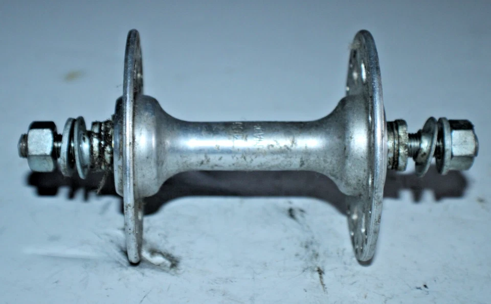 Vintage Model '71 Front Bike Hub Silver 36H 96mm High Flange Cruiser USA Shipper - Image 4 of 4