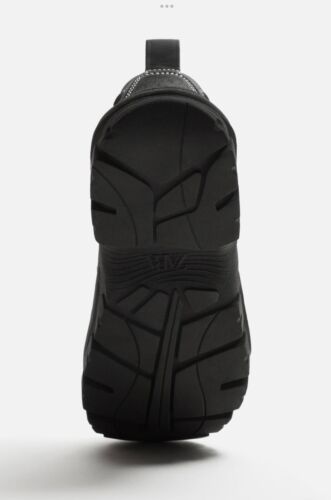 Zara Trainers Mens Black & Grey Chunky Sole Shoes New With Tags Size UK9 - Picture 19 of 24