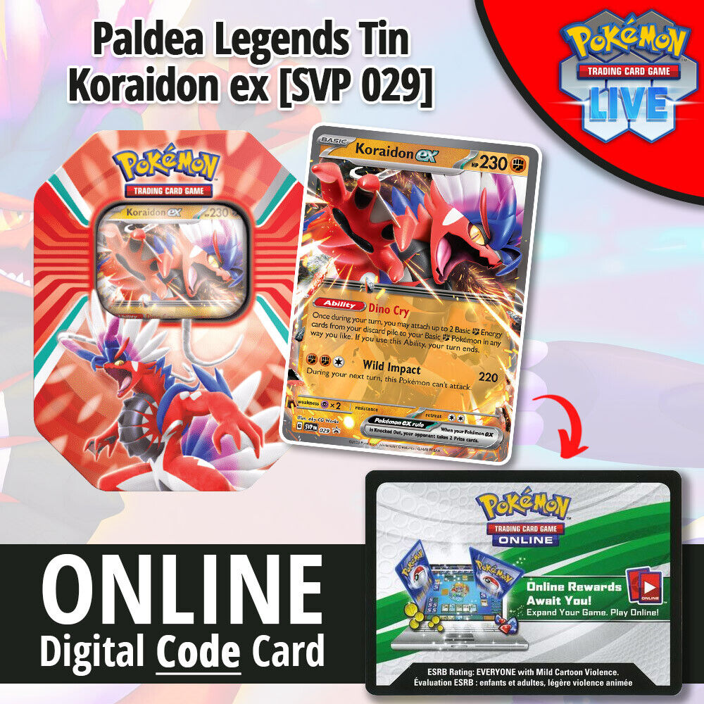 Miraidon ex - Pokemon TCG Codes