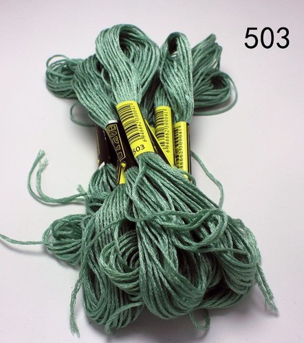 10Pcs Cross Stitch Thread Cotton Embroidery Sewing Floss Custom Threads Color 03 - Picture 33 of 51