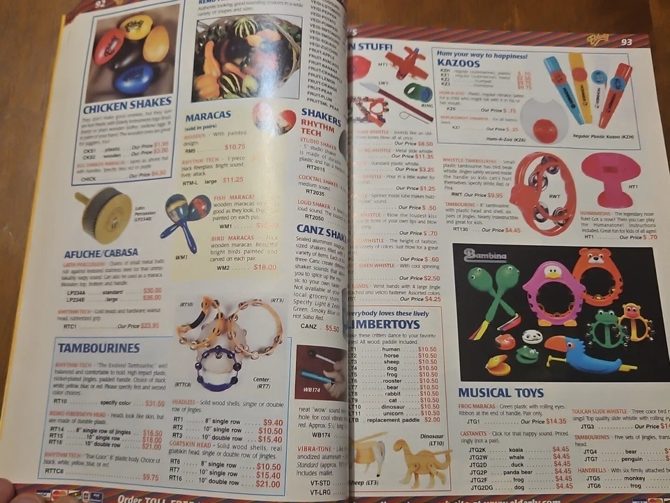 ELDERLY INSTRUMENTS CATALOG MUSIC MARTIN FENDER 2001 - Image 4 of 4