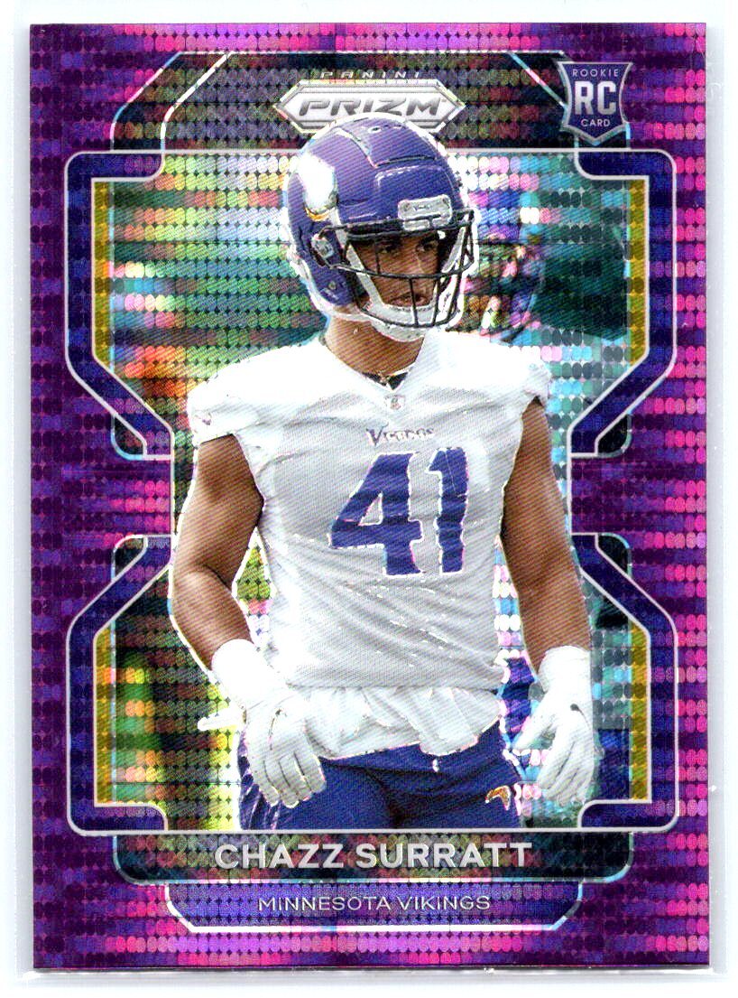 Chazz Surratt Panini Prizm #419 Purple Pulsar