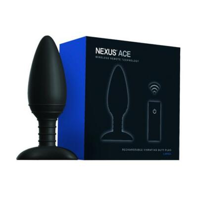 Nexus Ace Large Remote Control Vibrating Butt Plug
