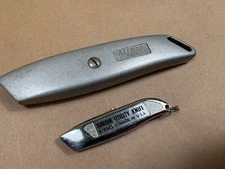 Allway Retractable Utility Knife + 3 blades ALL RK4 + 9543 Junior Utility Knife