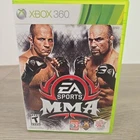 EA Sports MMA (Microsoft Xbox 360, 2010) Complete In Box CIB Tested Working