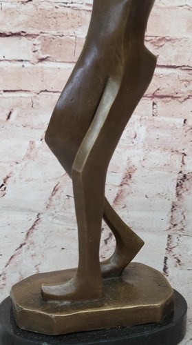 Signed Milo Abstract Tall Golfer Trophy Gift House Decor Golfing Golf Statue - Picture 8 of 10