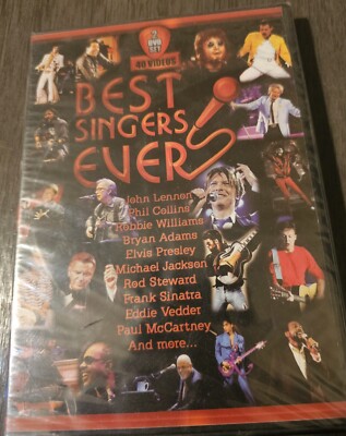 BEST SINGERS EVER 40 VIDEOS 2 DVD SET LATIN AMERICAN IMPORT REGION 1 & 4 