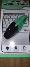 USB Mini Vacuum Cleaner Hand Held Push Button for Car Computer Desk