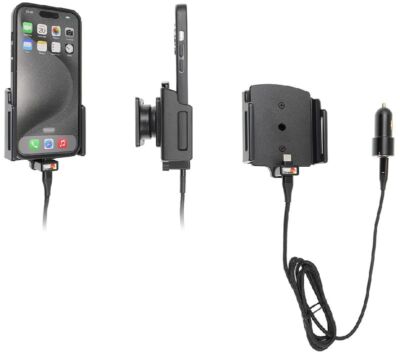 Brodit Gerätehalter 721376 für Apple iPhone 16 / 16 Pro (Zig. Anschluß /USB)