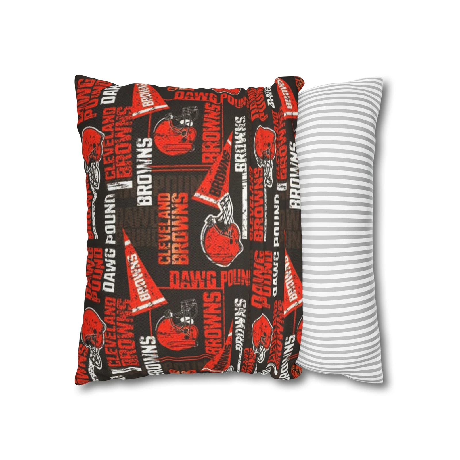Cleveland Browns Spun Square Pillow Cover
