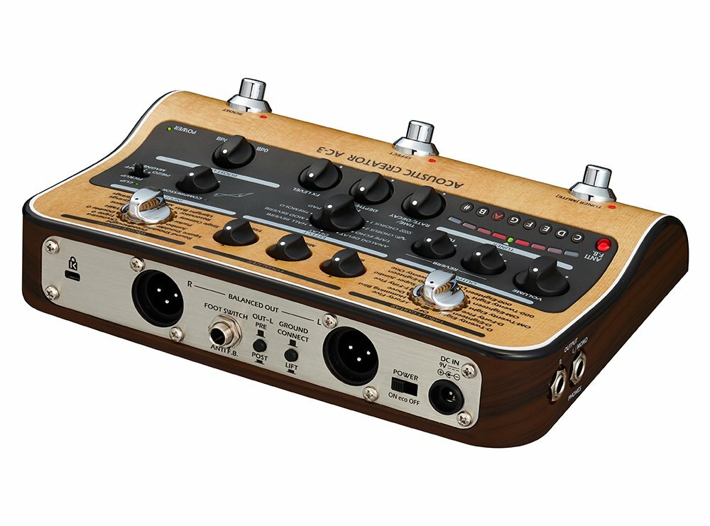 ZOOM AC3 アコースティックエフェクター AC-3 Acoustic Creator | ZOOM