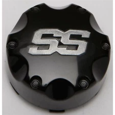 ITP SS112 Alloy Center Cap Black 10" Sport Wheel 4/All B110SS
