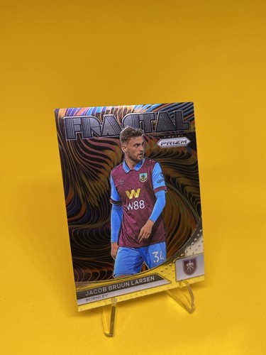 Jacob Bruun Larsen 2023 Panini Prizm Premier League Fractal #18 Burnley