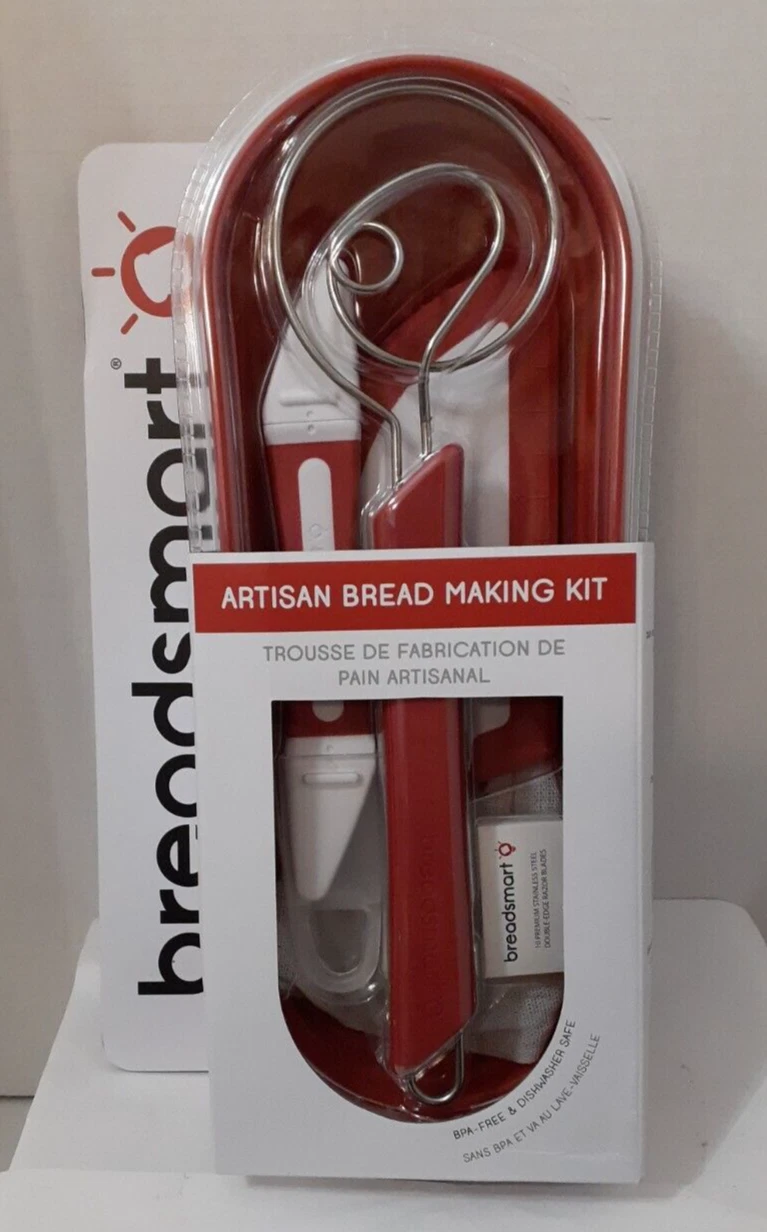 Breadsmart Artisan Bread Making Kit Red NIP BPH Free Dishwasher Safe
Opens in a new window or tab