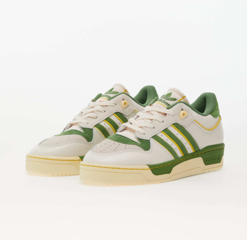 Adidas Originals Rivalry Low 86 White Green FZ6318 Shoes Sneakers - Picture 1 of 5