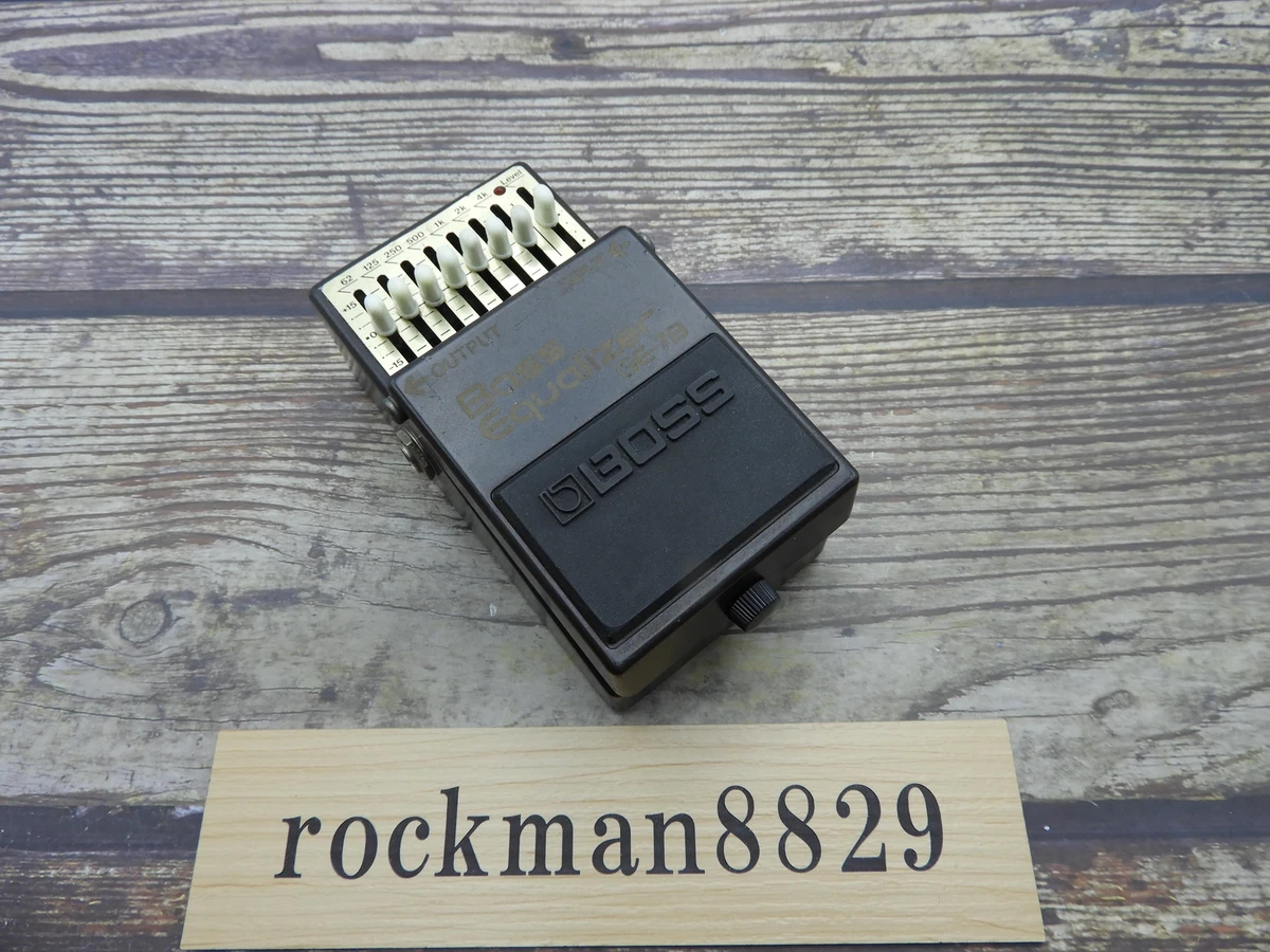 BOSS GE-7B Bass Equalizer Vintage Bass Effect Pedal from japan