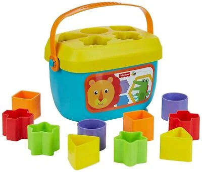 FISHER-PRICE Fisher Price Babys erster klobiger Block Formsortierer - Säuglingsspielzeug NEU