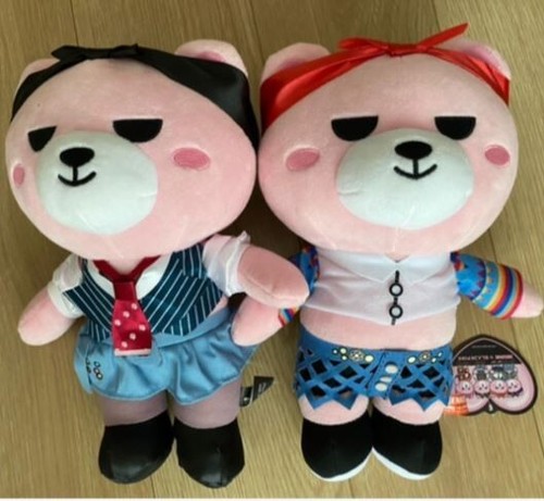 KRUNK BLACKPINK Lovesick Girls Plush Toy Doll Jisoo + Jennie Set of 2 New Rare - 第 1/1 張圖片