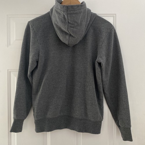 Hurley Boys' Gray Hoodie Sweatshirt with Camo Logo - Size 14/16 - Picture 3 of 3