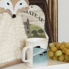 Vintage 1988 Love Mug Town Country Horse Barn