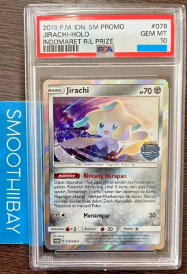 Pokemon Card Indonesia Jirachi Holo 078/SM-P Promo Regional League