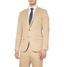 J Crew Aldridge two-button suit jacket with center vent in Italian chino 40L NWT