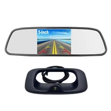 5" Monitor Tailgate Handle Backup Camera HD For Chevrolet Silverado/GMC Sierra