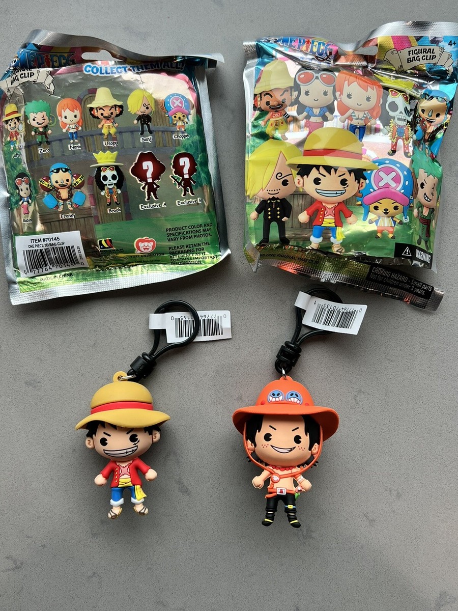 One Piece Series 1 Monkey D Luffy & Ace (CHASE) Figural Clip Blind