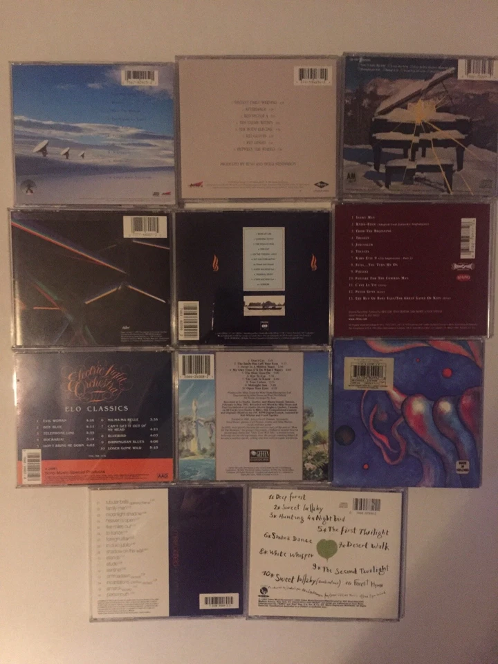 Лот из 11 дисков Pink Floyd Rush ELO Emerson Lake Palmer King Crimson Supertramp - Изображение 2 из 2