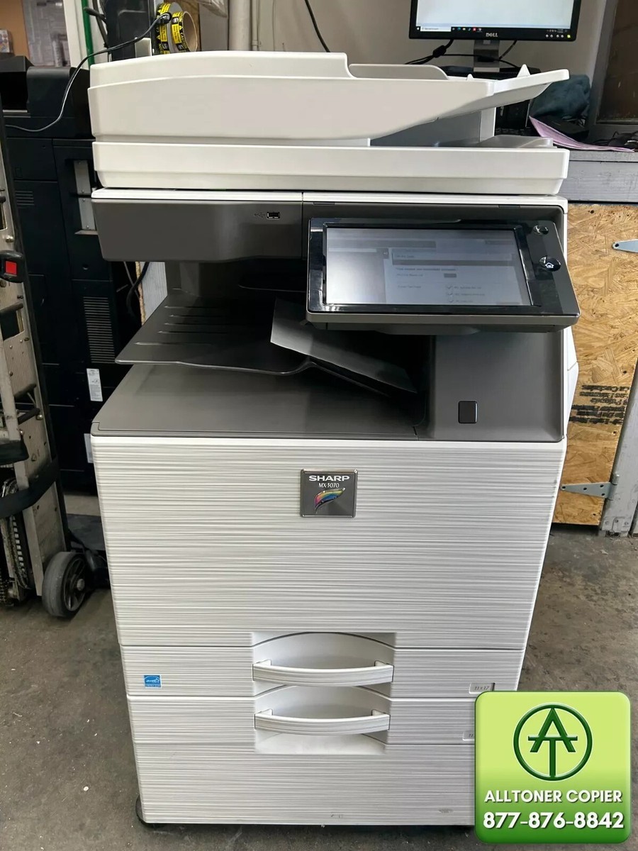 Sharp MX-3051 Tabloid Color Laser All-in-One Printer Scanner