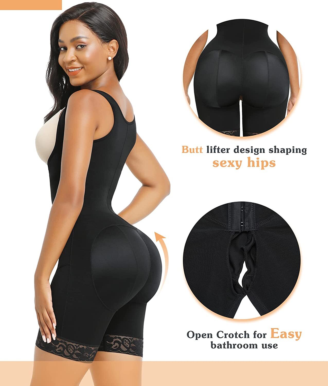 Fajas Colombianas Post Surgery Full Body Shaper Compression Garment Shapewear UK image 6