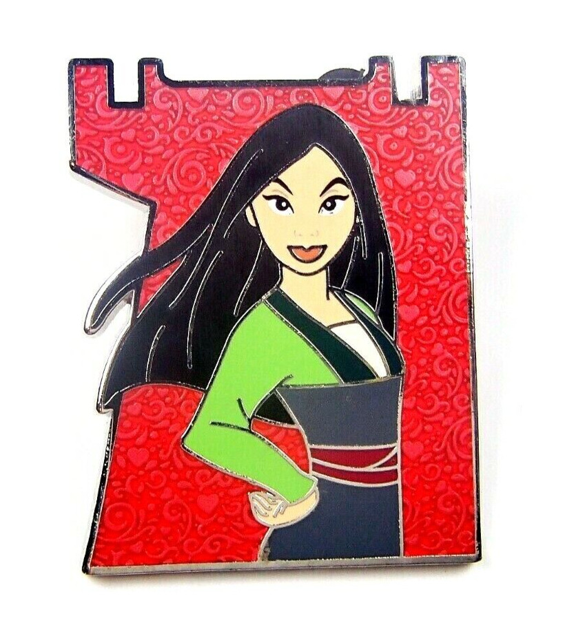 Disney Pin Princess Castle Booster Set - Mulan [147322]