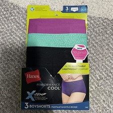 Hanes- 3 Boyshort- XXL . NIP