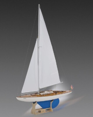 Krick RC Segelschiff Ariadne Segelyacht GFK , Holz Bausatz