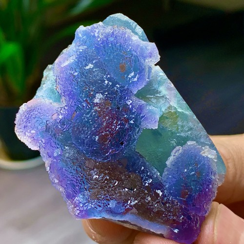 107G Natural transparent green cubic fluorite mineral from Inner Mongolia - Bild 6 von 19