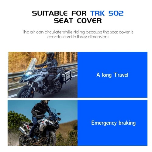 For Ducati Scrambler 800 Scrambler800 Motorcycle Nylon Fabric Saddle Seat Cover - Picture 4 of 6
