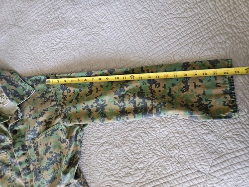 Vintage Rothco Coveralls Adult L Digital Camouflage Lightweight Front Zip - Picture 7 of 8