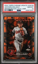 PSA 10 - 2024 Topps Chrome Update JACKSON HOLLIDAY RC Orange Lava Lamp 15/15 #89