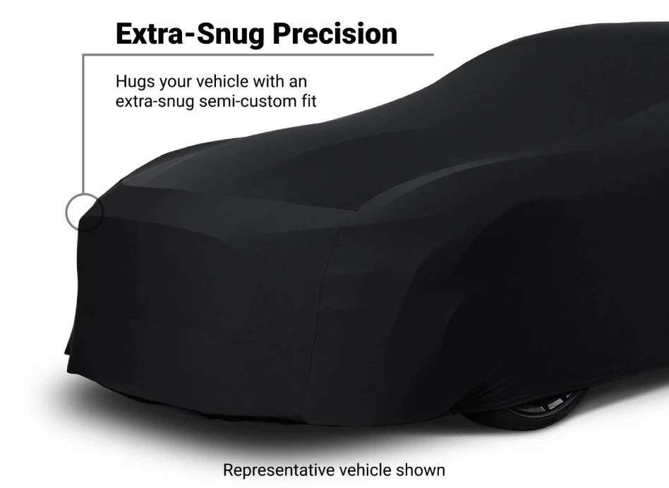 Cubierta interior Dodge Charger negra satinada 2011 en arriba de CarCover. Foto 2 de 4