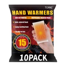 10 Pack Hand Warmers Disposable - Up to 15 Hours of Heat - Super Lasting Air ...
