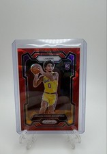 2023-24 Panini Prizm - Jalen Hood-Schifino #145 Red Ice Prizm (RC) Rookie