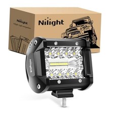 Led Pods 4Inch 60W Flood Spot Combo Off Road Driving Fog Light Bar Work