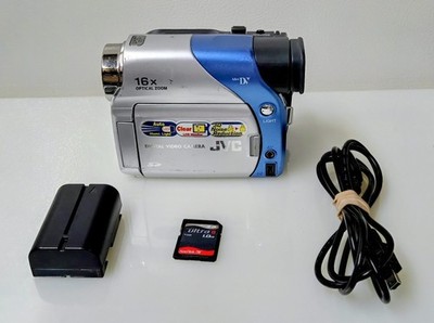 JVC GR-D72U 16xOptical Zoom Mini DV Video Camera Kit Working Camcorder Read Plz!