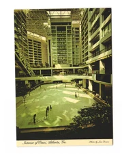 The Omni International Mega Structure Interior Atlanta GA VTG postcard Unp