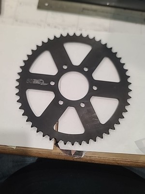 Free Spirits  Aluminum Sprocket 50 Tooth Black for Motorcycle EBR Buell