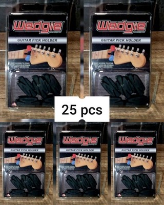 WEDGIE 5× The 5pc Bundle: 25 Guitar Pick Holders  / The Original!